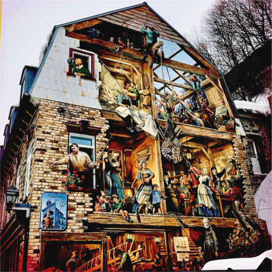 The Quebecois Mural (Canada, Quebec)