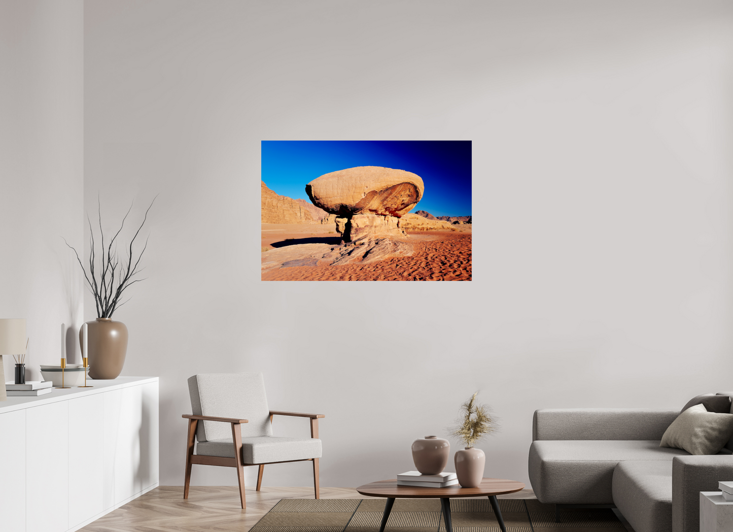 Stone edge (Jordan, Wadi Rum)