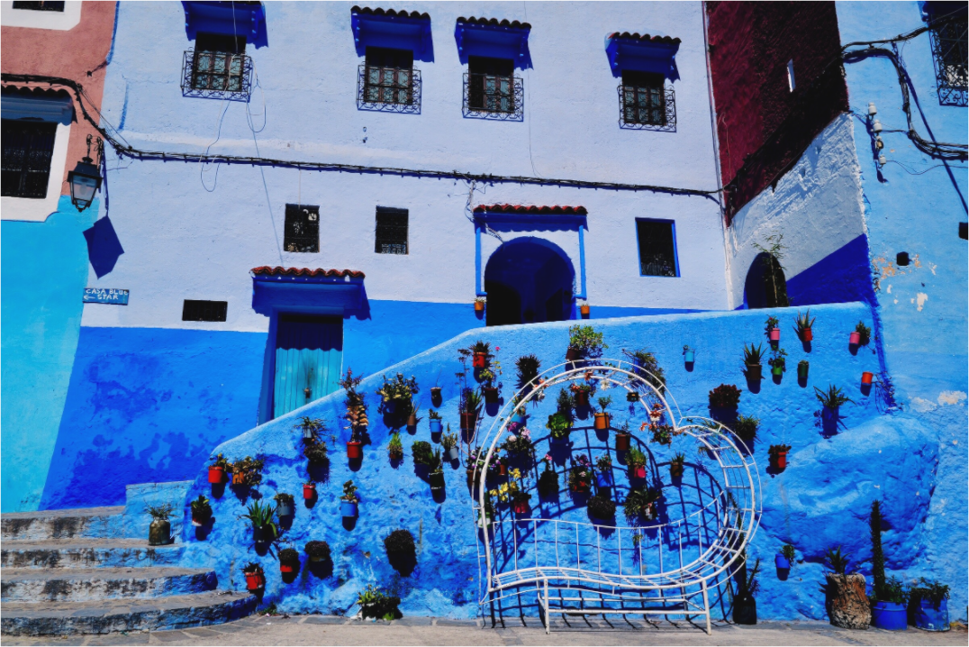 Blue love (Morocco, Chefchaouen)