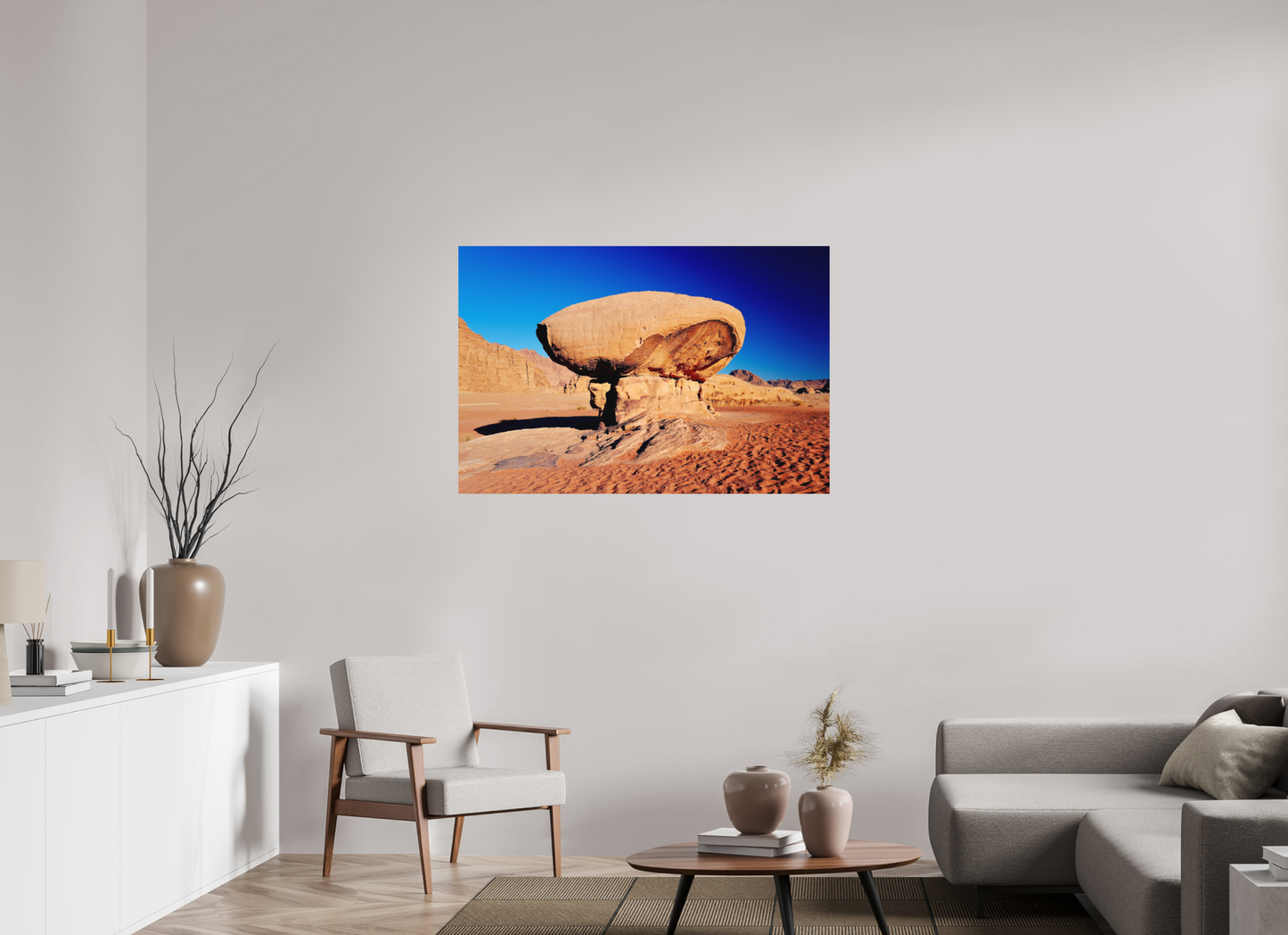 Stone edge (Jordan, Wadi Rum)