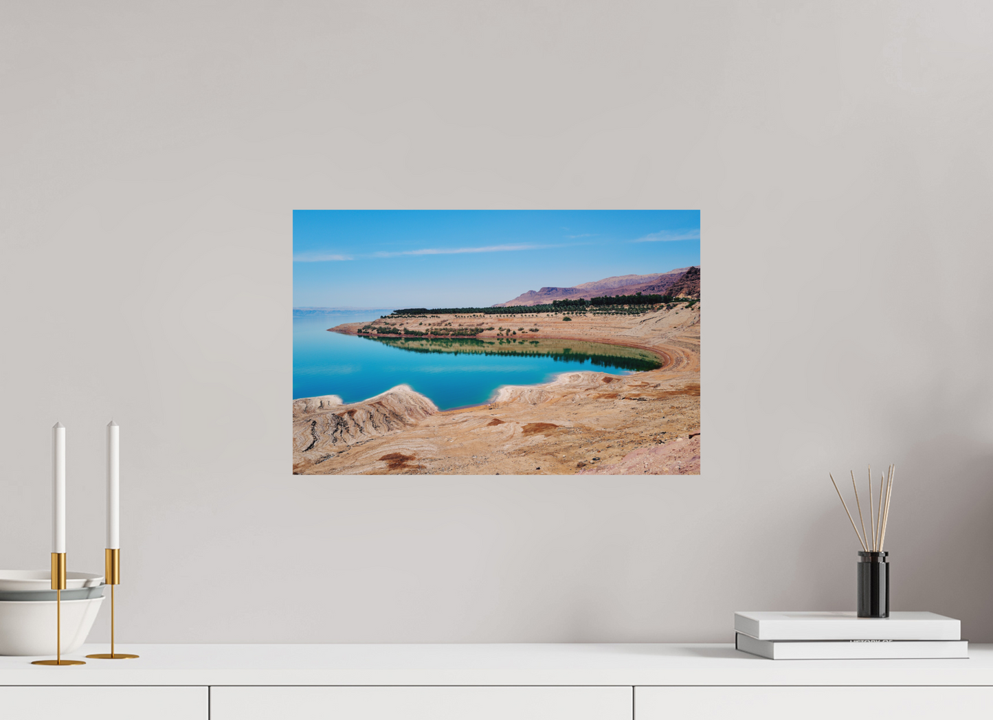 Immobile et morte (Jordanie, Mer Morte)