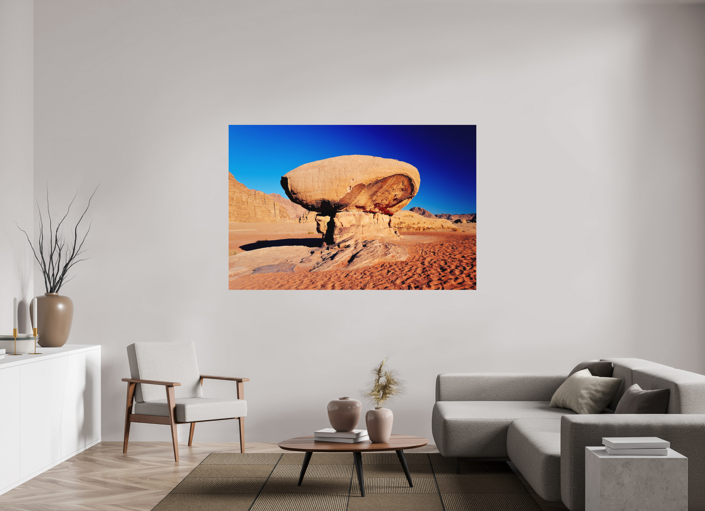 Stone edge (Jordan, Wadi Rum)