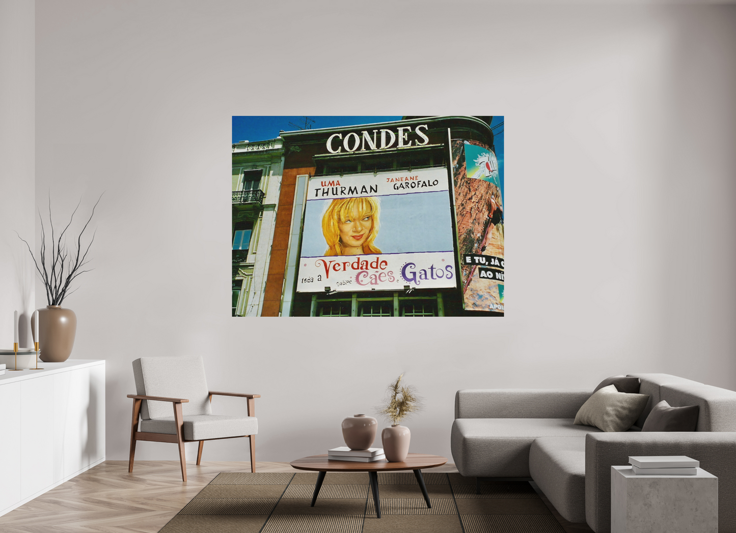 189,3 x 140 cm, Impression mate fine art sur alu dibond (prête à être accrochée) Uma (Portugal, Lisbonne)