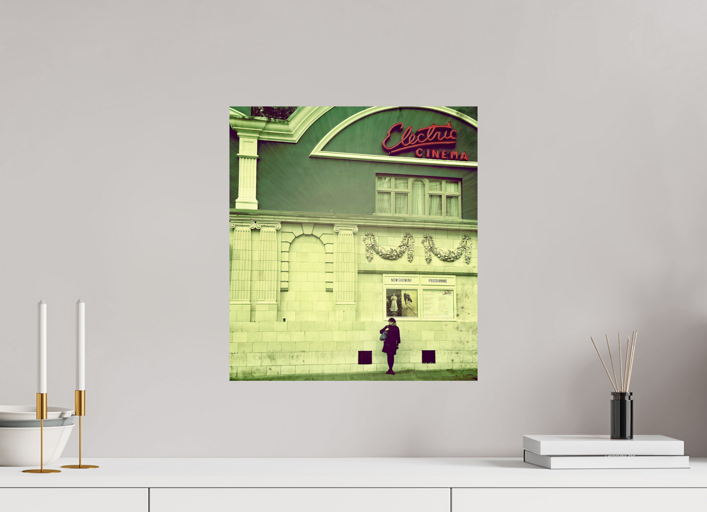 40 x 44,3 cm, Tirage brillant papier Fuji Crystal DP II (à encadrer) L’avant-scène (Angleterre, Londres)