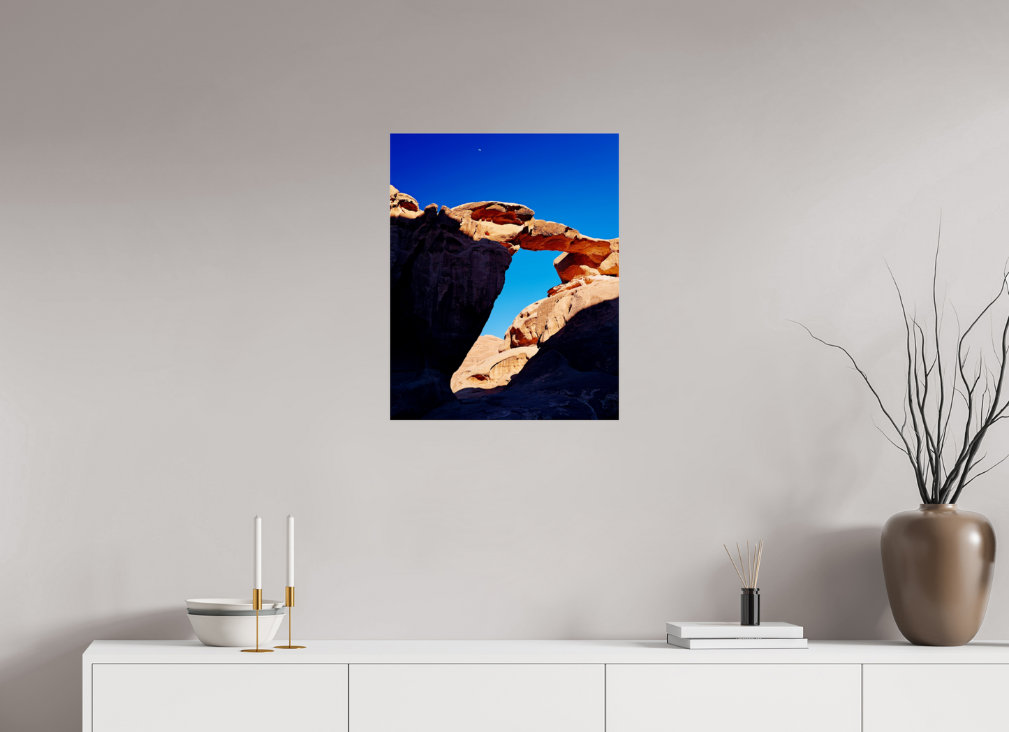 Hanging desert (Jordan, Wadi Rum)