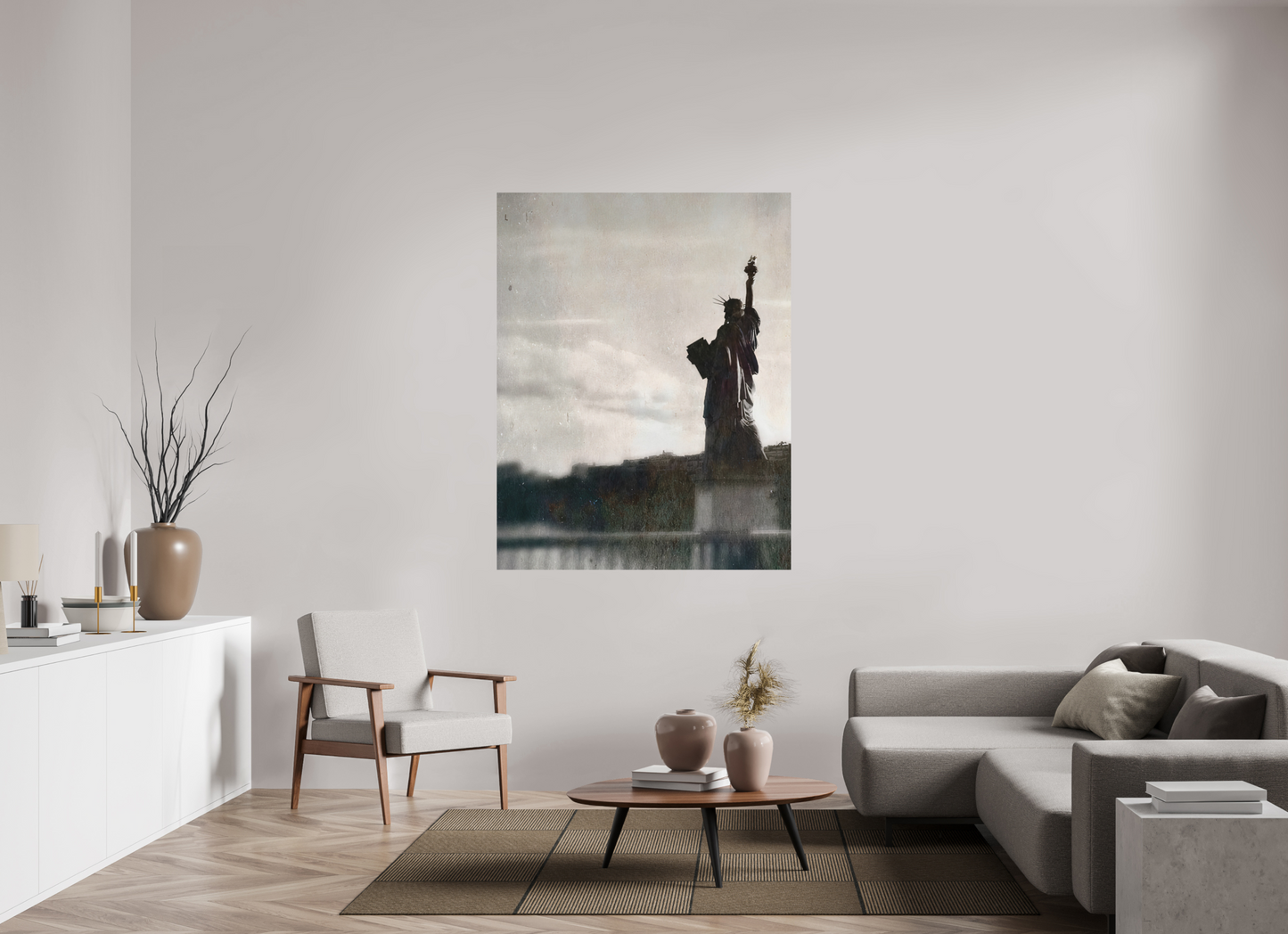 120 x 153,9 cm, Impression mate fine art sur alu dibond (prête à être accrochée) Double (France, Paris)