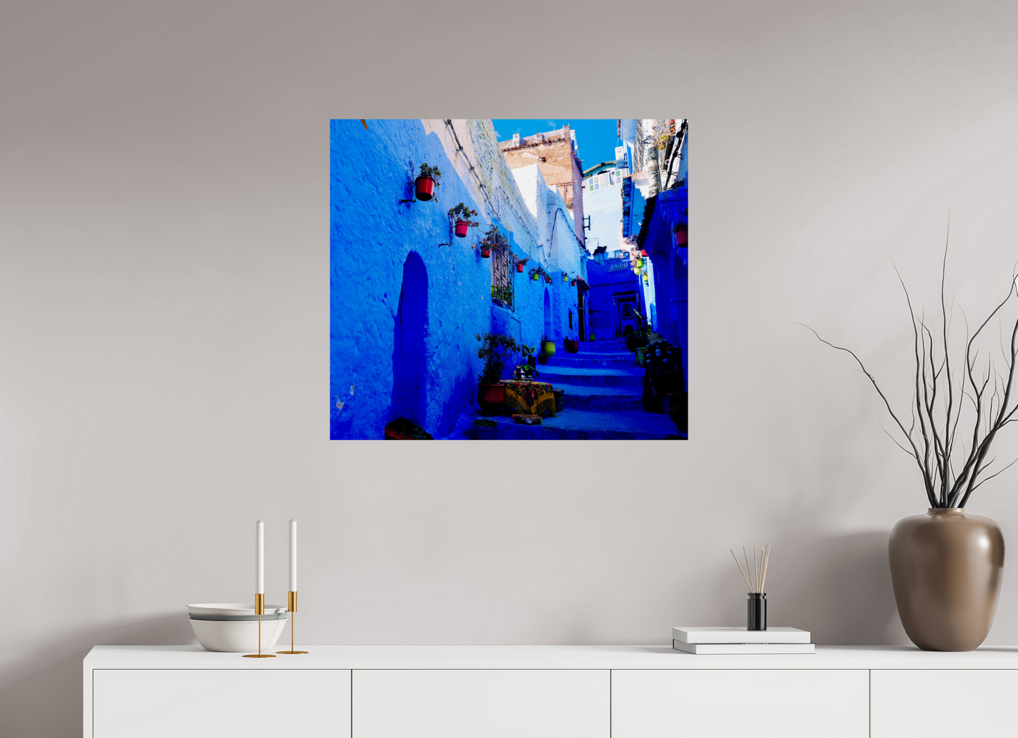 Blue Labyrinth (Morocco, Chechaouen)