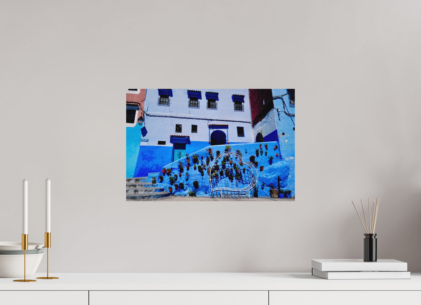Blue love (Morocco, Chefchaouen)