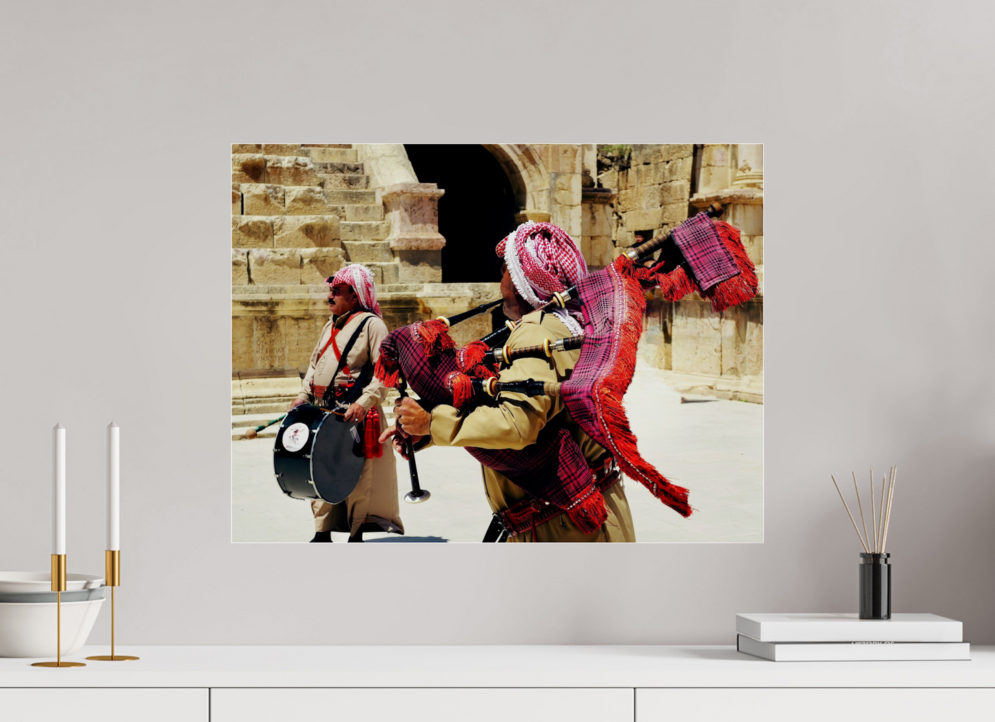Jerash highlanders (Jordan, Jerash)