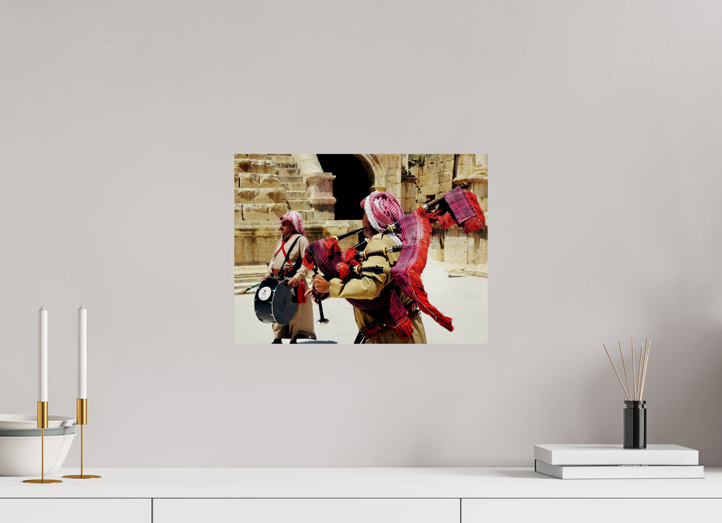 Jerash highlanders (Jordan, Jerash)