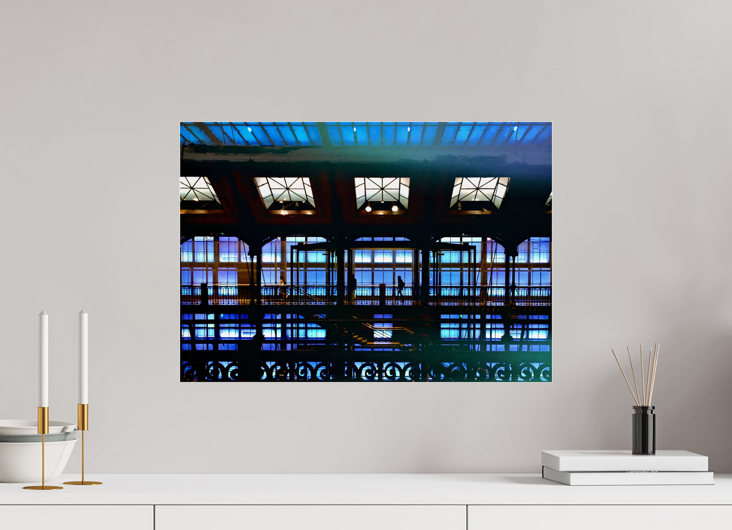 57,1 x 40 cm, Impression brillante fine art sur alu dibond (prête à être accrochée) Isotropie (France, Paris)