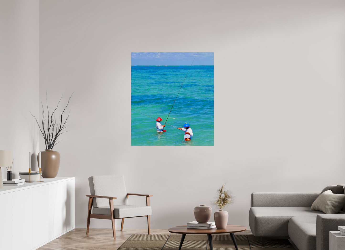 Sabre fishermen (Indonesia, Bali)