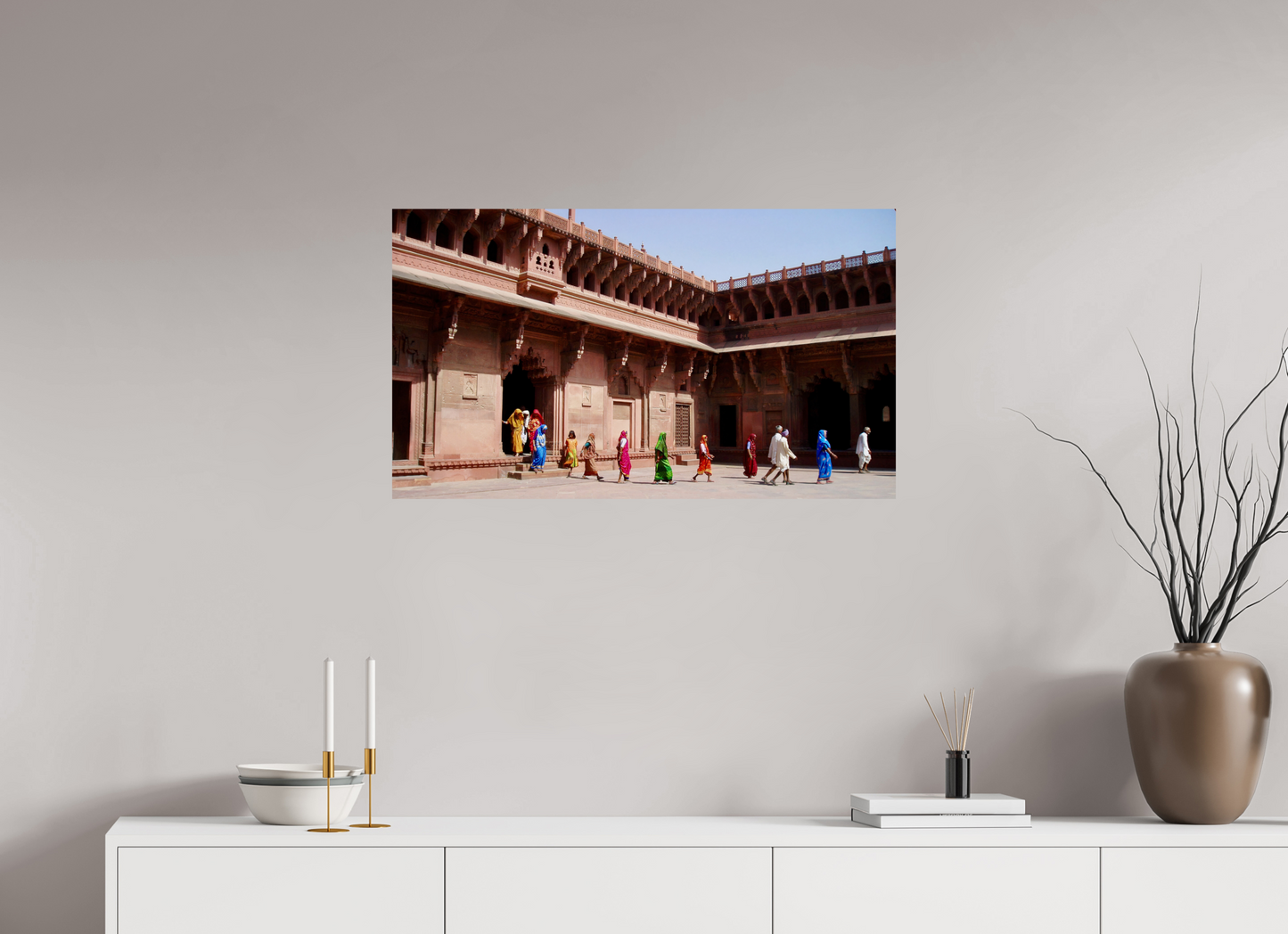 Rajasthan flow (India, Jaipur)