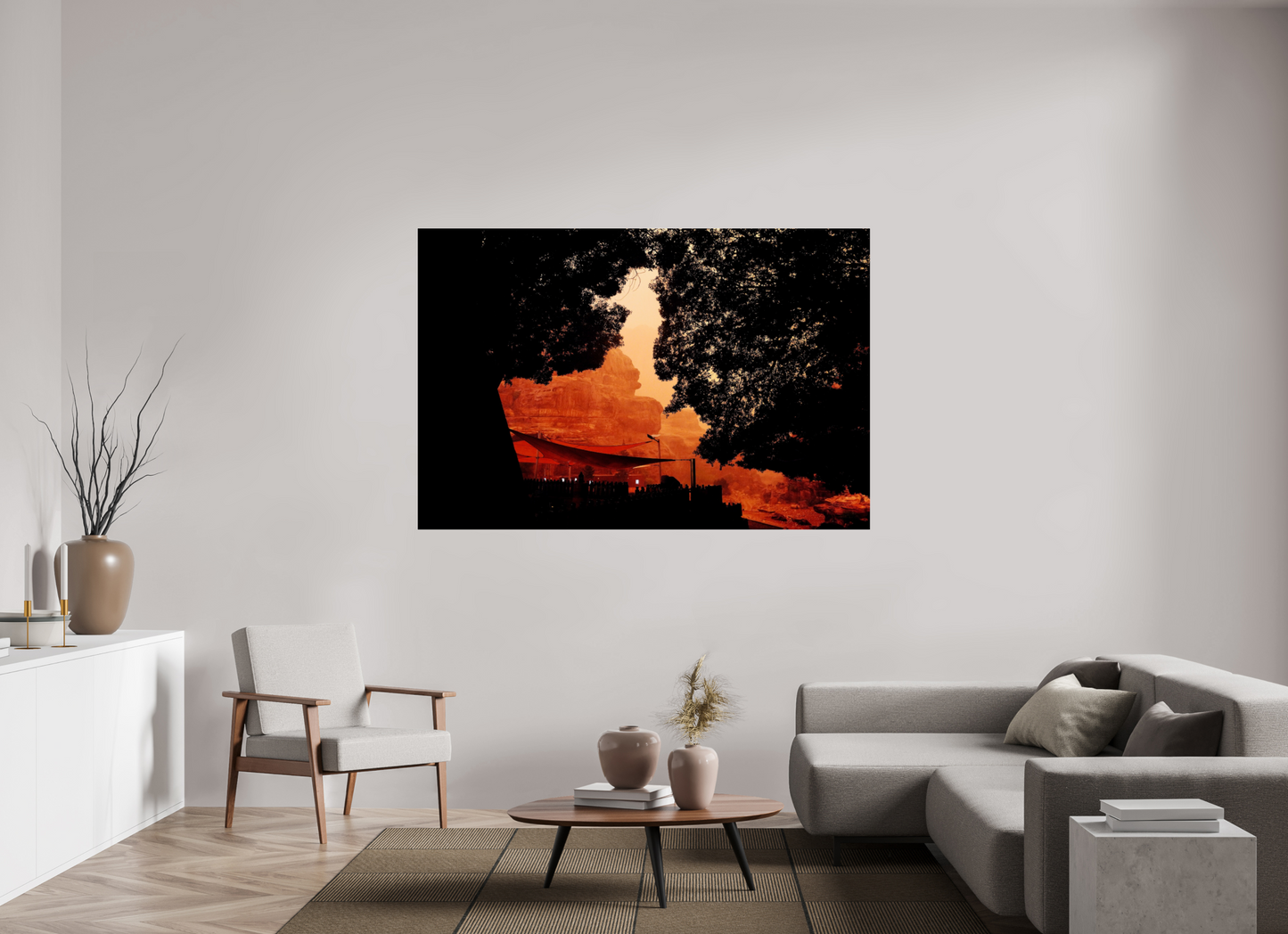 Thunder above Petra (Jordanie, Petra)