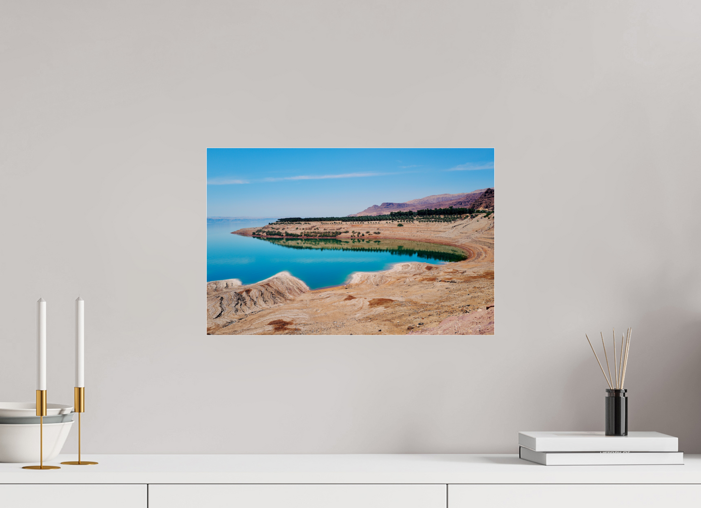 Immobile et morte (Jordanie, Mer Morte)