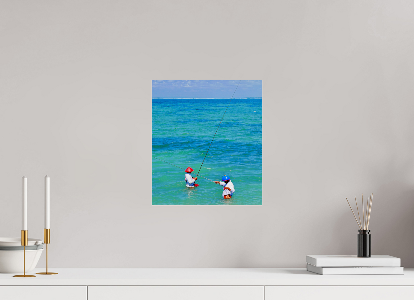 Sabre fishermen (Indonesia, Bali)