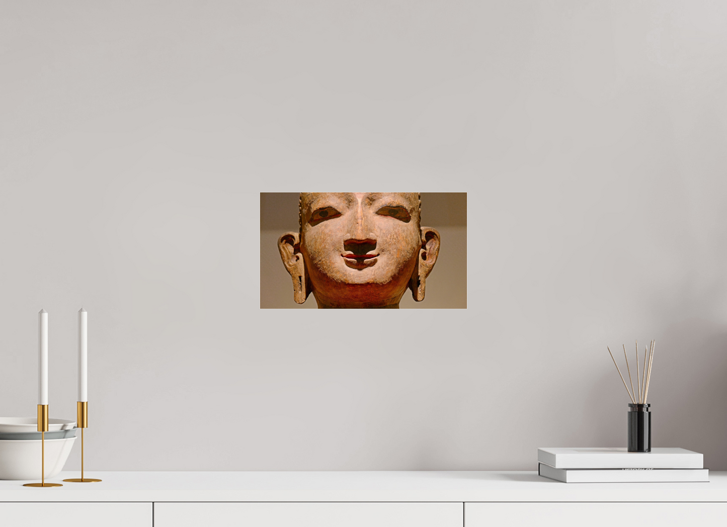 32 x 18 cm, Impression brillante fine art sur alu dibond (prête à être accrochée) Sukhothaï (France, Paris)