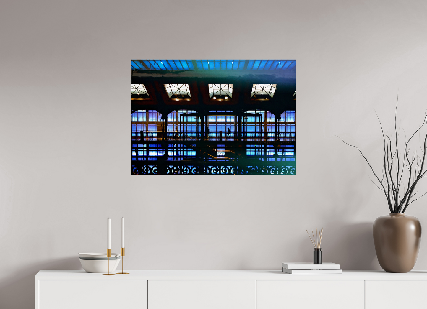 85,6 x 60 cm, Tirage brillant papier Fuji Crystal DP II (à encadrer) Isotropie (France, Paris)