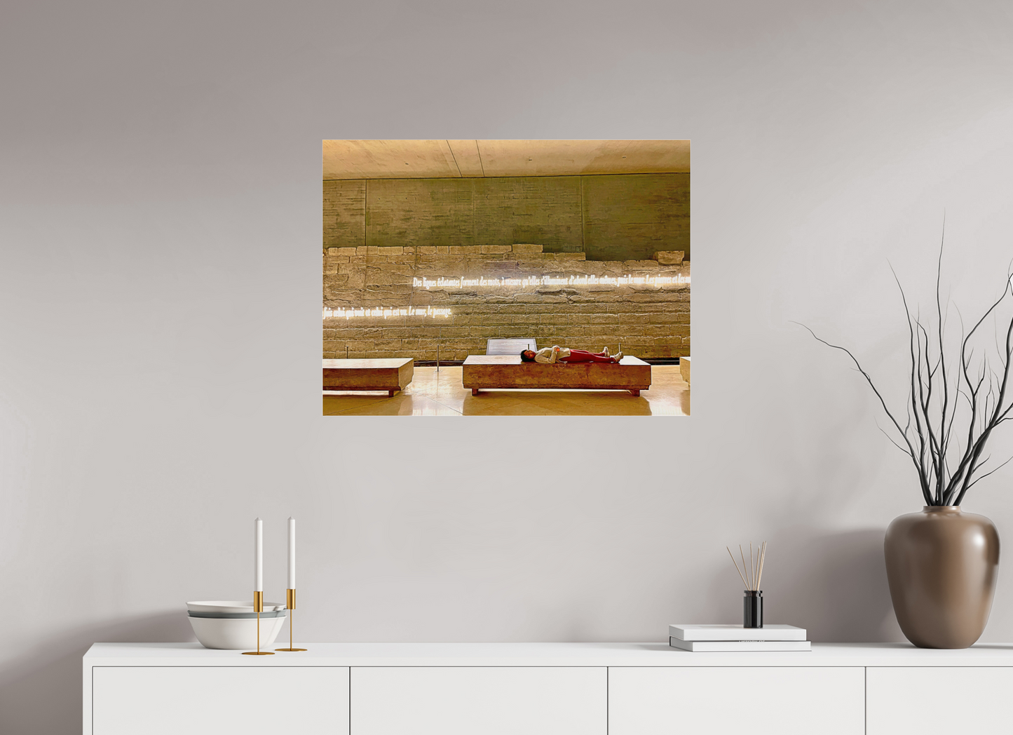 80 x 60 cm, Impression brillante fine art sur alu dibond (prête à être accrochée) Pause monumentale (France, Paris)