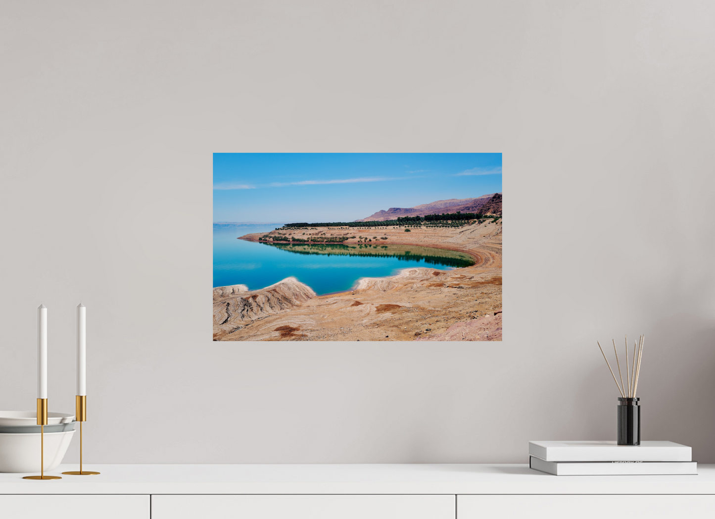 Immobile et morte (Jordanie, Mer Morte)