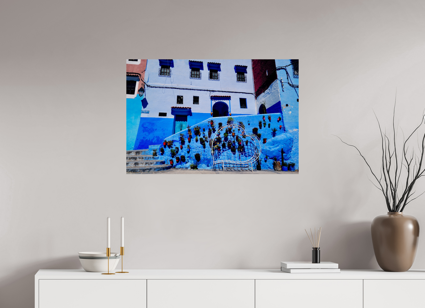Blue love (Morocco, Chefchaouen)