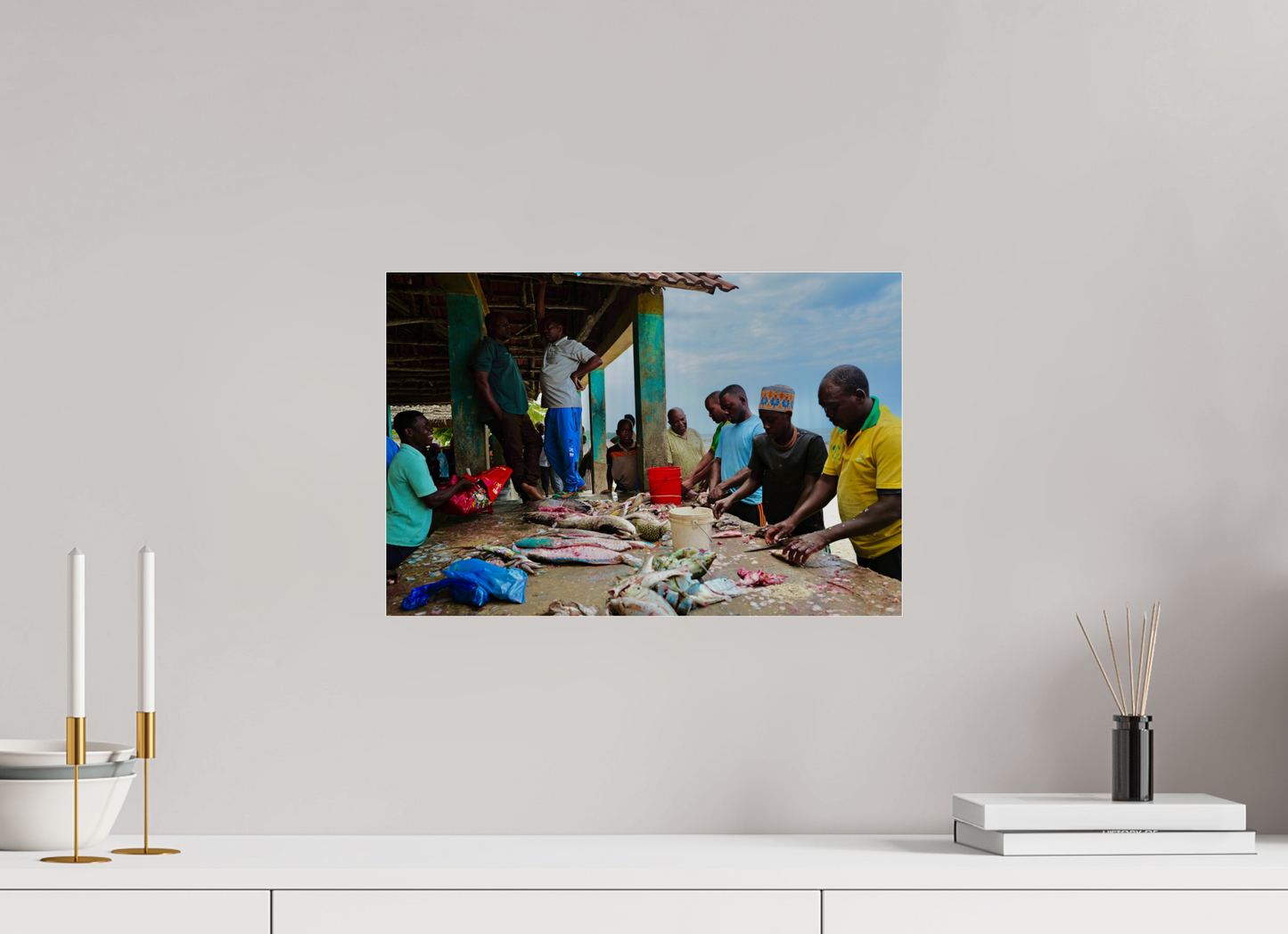 The workshop of Neptune III (Tanzania, Zanzibar)