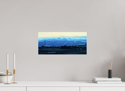 Industrial foothills (Japan, Toyama)