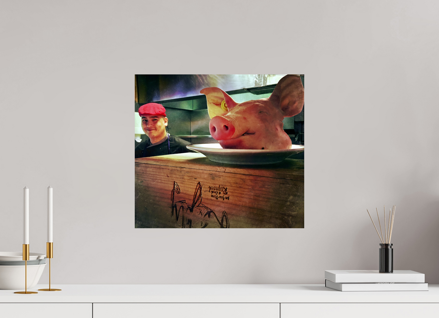 44 x 40 cm, Tirage brillant papier Fuji Crystal DP II (à encadrer) Ordre du Jour (France, Paris)