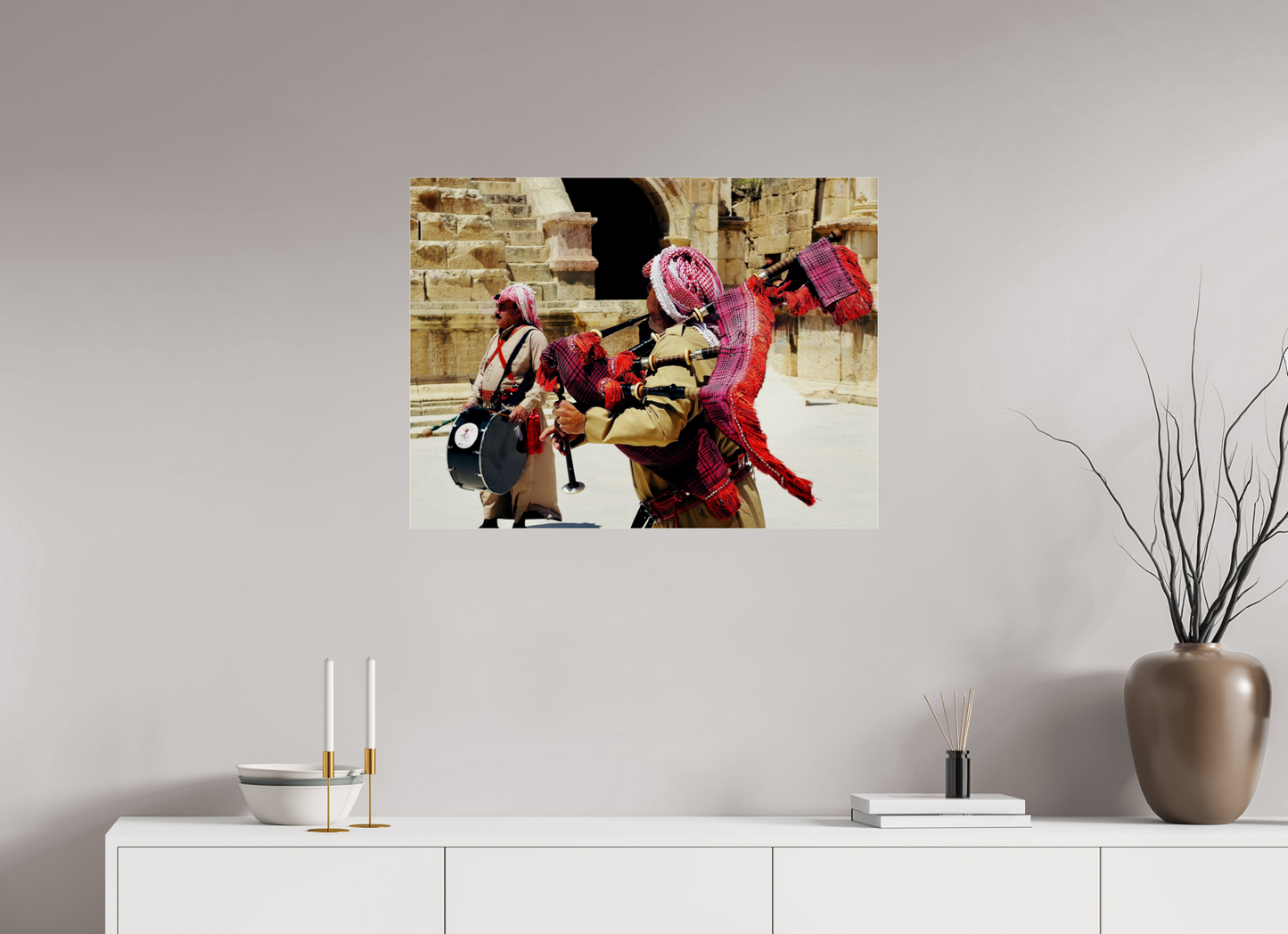 Jerash highlanders (Jordan, Jerash)