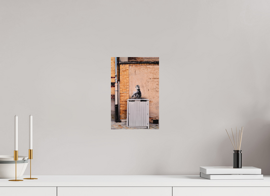 20 x 30 cm, Impression mate fine art sur alu dibond (prête à être accrochée) L’attente  (France, Chartres)