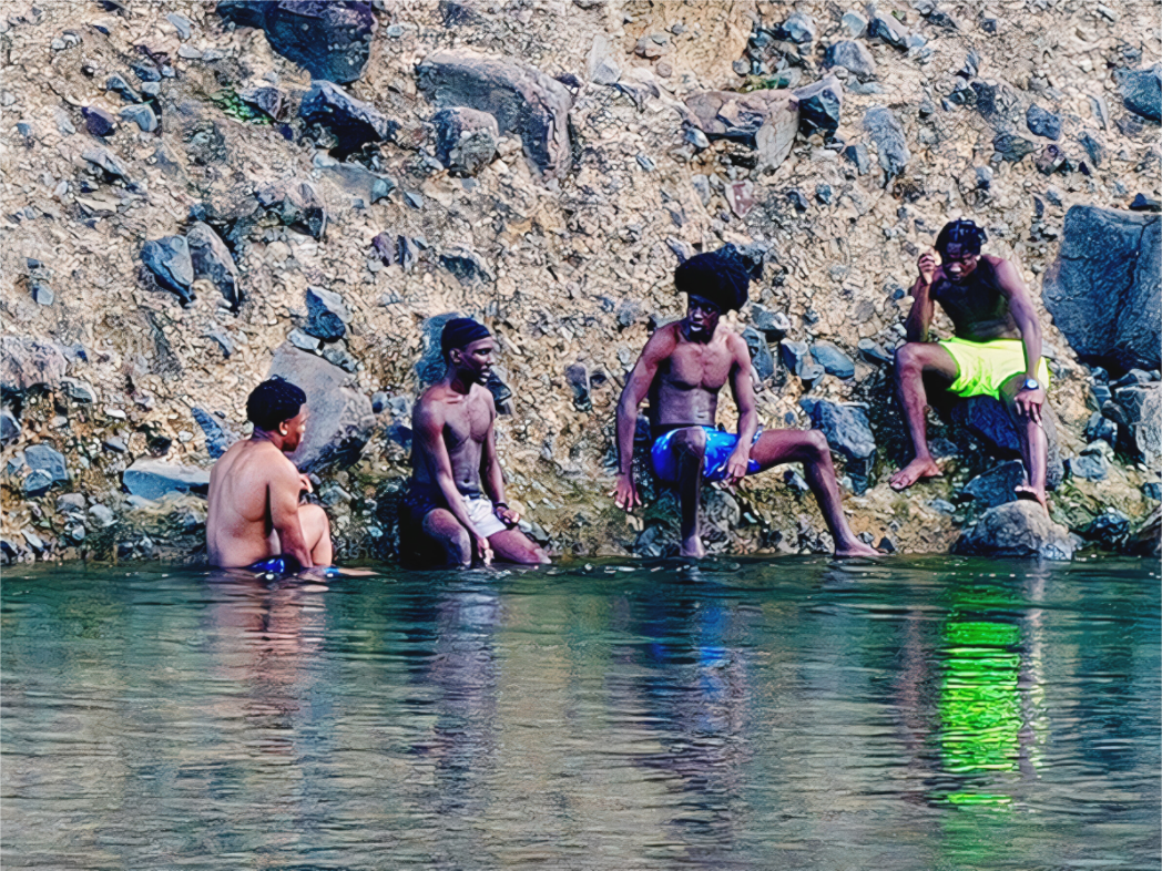 White water (Guadeloupe, Trou au Chien)