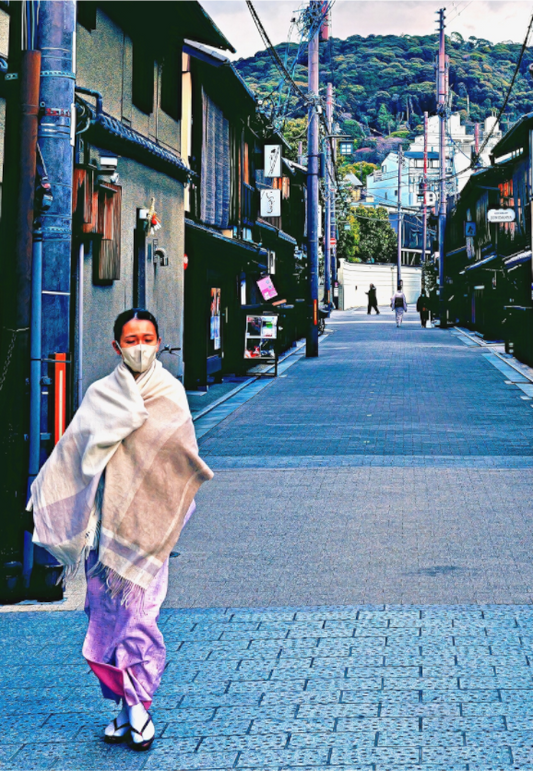 Draped in Gion (Japan, Kyoto)