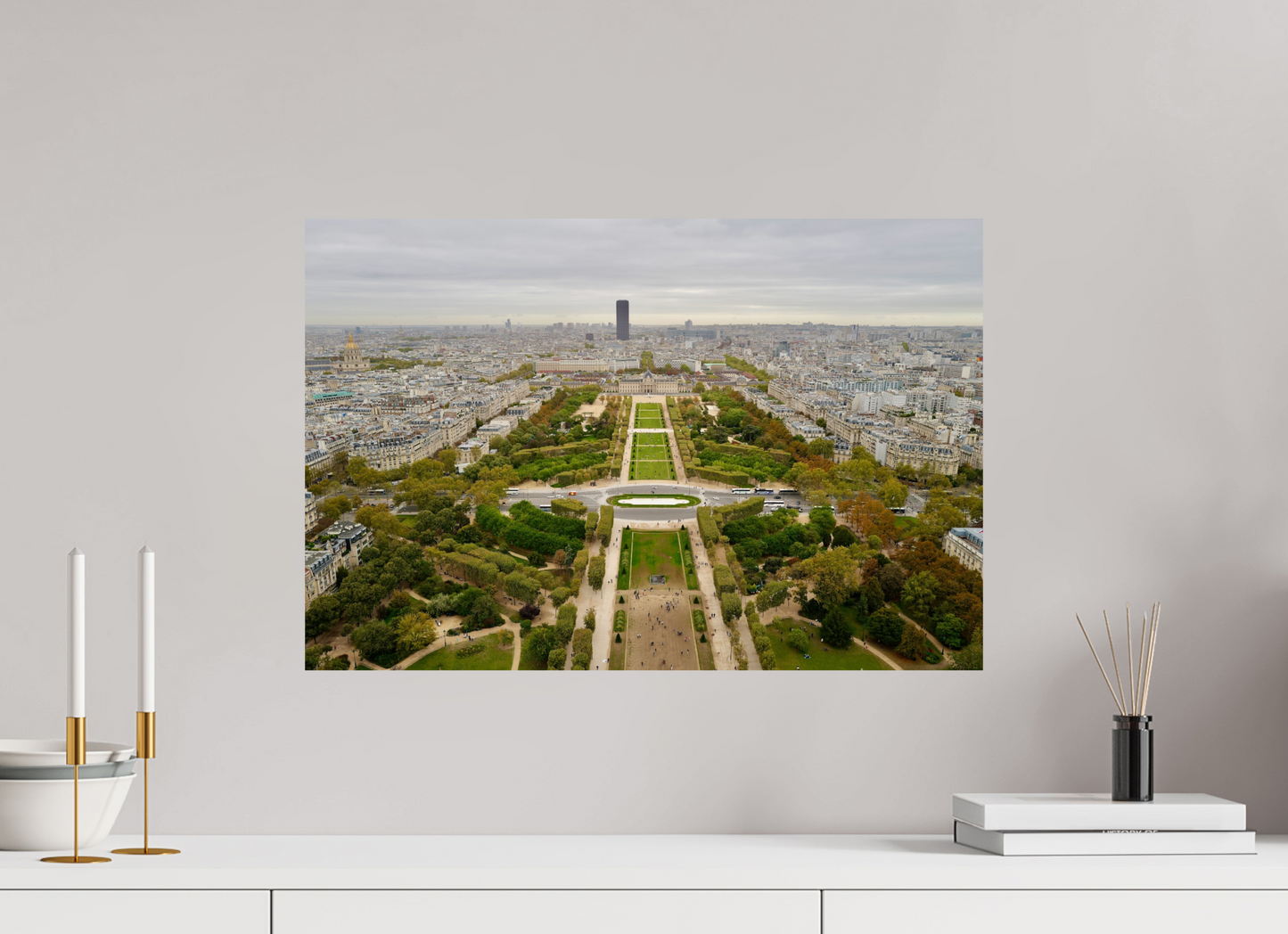 60 x 40 cm, Tirage brillant papier Fuji Crystal DP II (à encadrer) Perspective française (France, Paris)