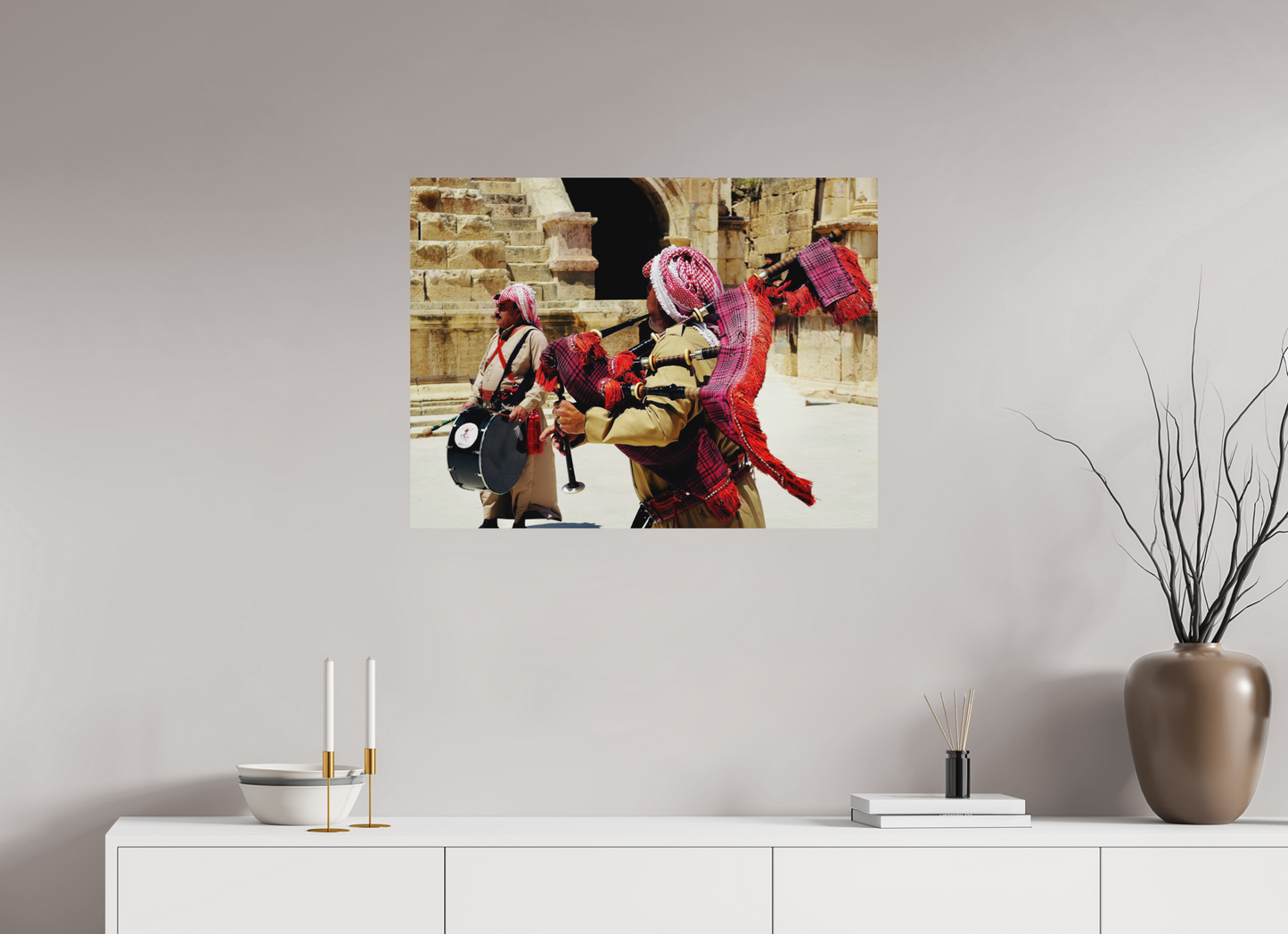 Jerash highlanders (Jordan, Jerash)