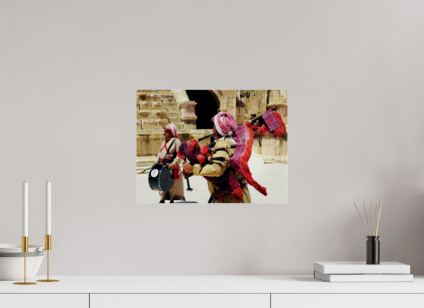 Jerash highlanders (Jordan, Jerash)