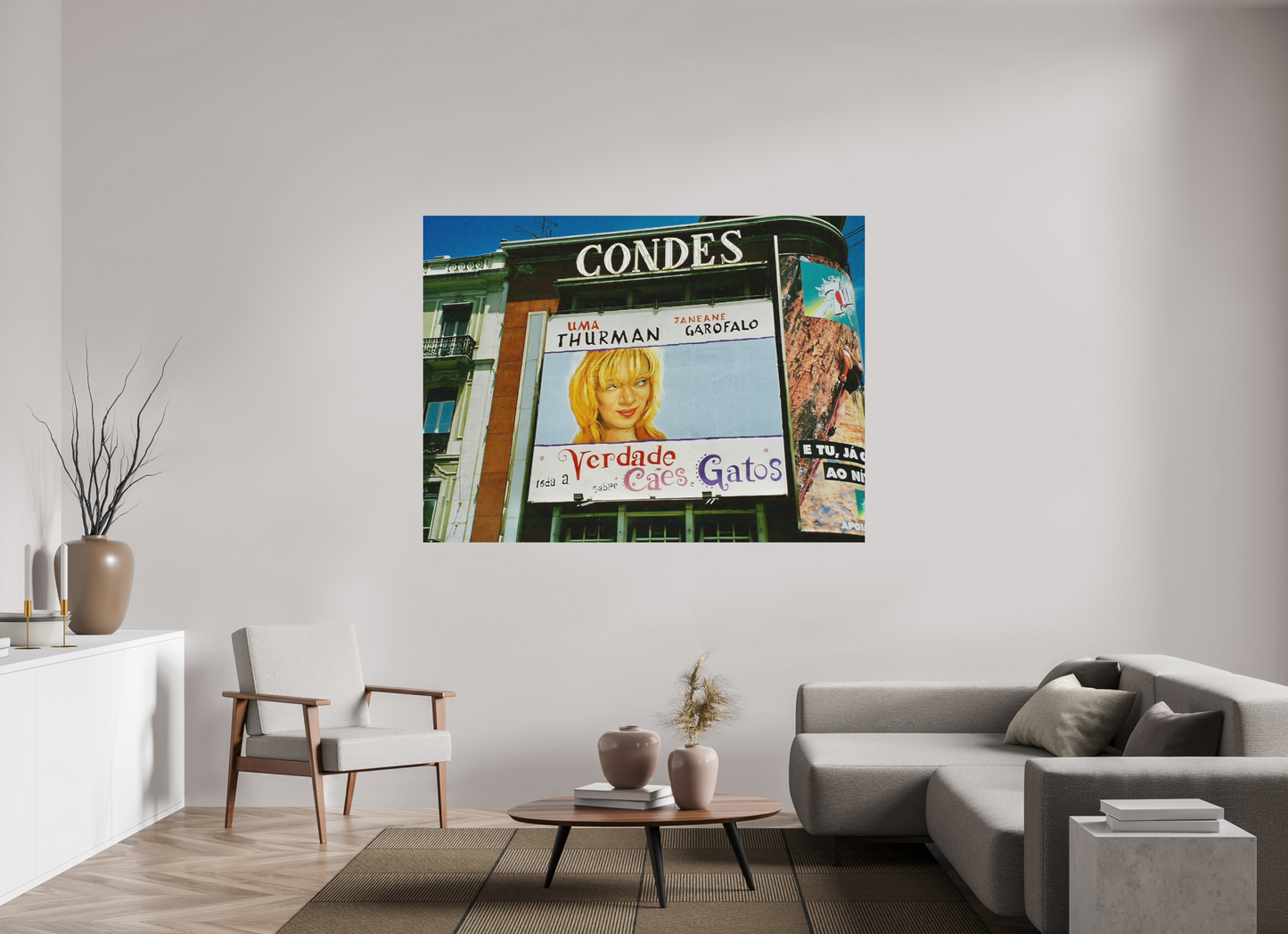 175,7 x 130 cm, Impression mate fine art sur alu dibond (prête à être accrochée) Uma (Portugal, Lisbonne)