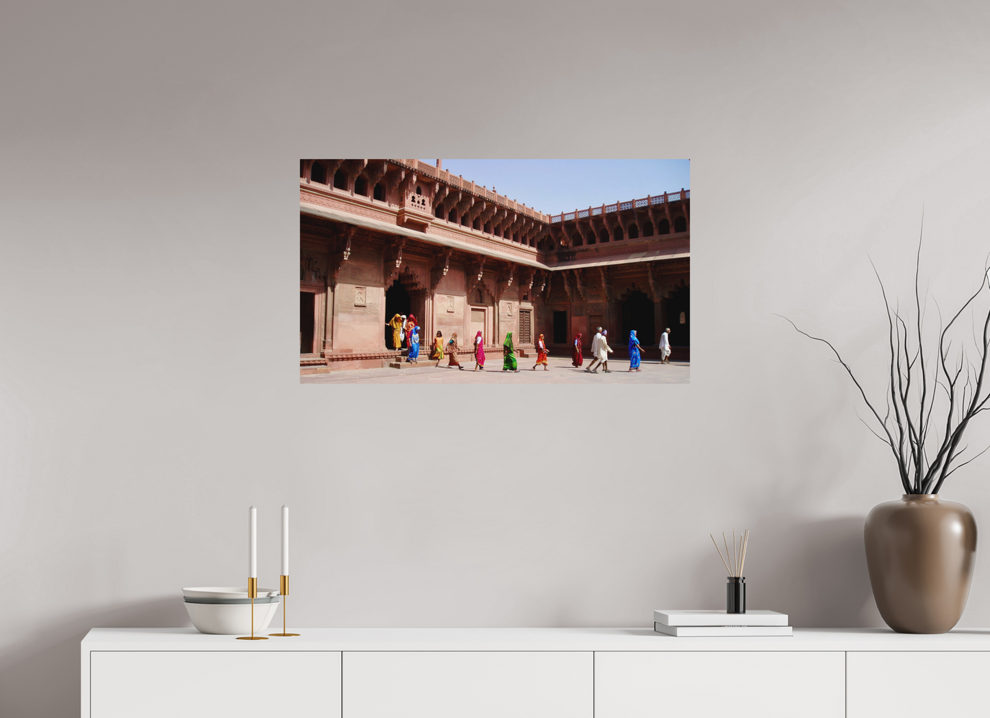 Rajasthan flow (India, Jaipur)