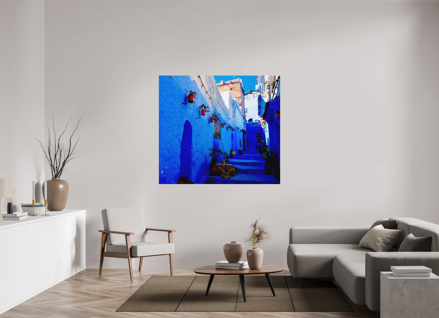 Blue Labyrinth (Morocco, Chechaouen)