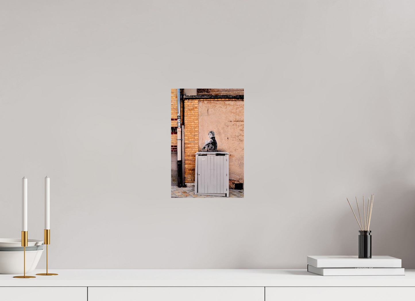 20 x 30 cm, Tirage brillant papier Fuji Crystal DP II (à encadrer) L’attente  (France, Chartres)