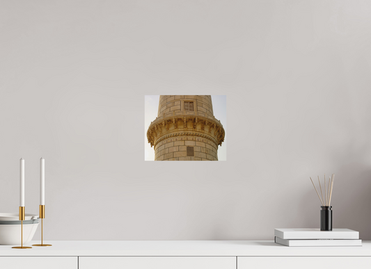 24,9 x 20 cm, Impression mate fine art sur alu dibond (prête à être accrochée) Pietra dura (Inde, Agra)