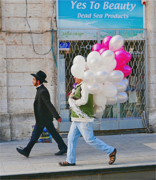 Wearing the Invisible (Israel, Jerusalem)