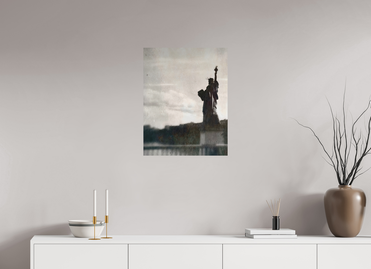 50 x 64,1 cm, Impression mate fine art sur alu dibond (prête à être accrochée) Double (France, Paris)