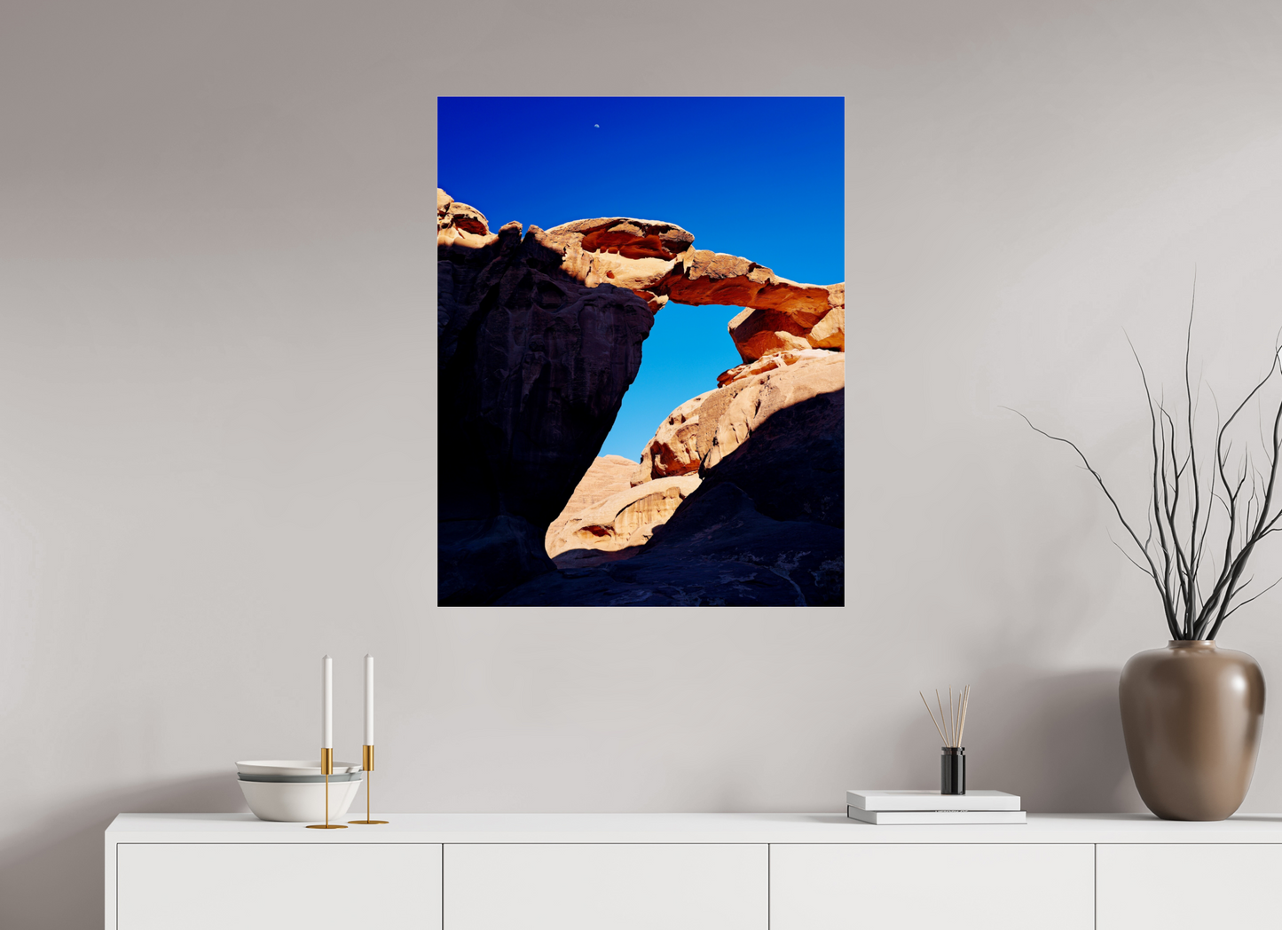 Hanging desert (Jordan, Wadi Rum)