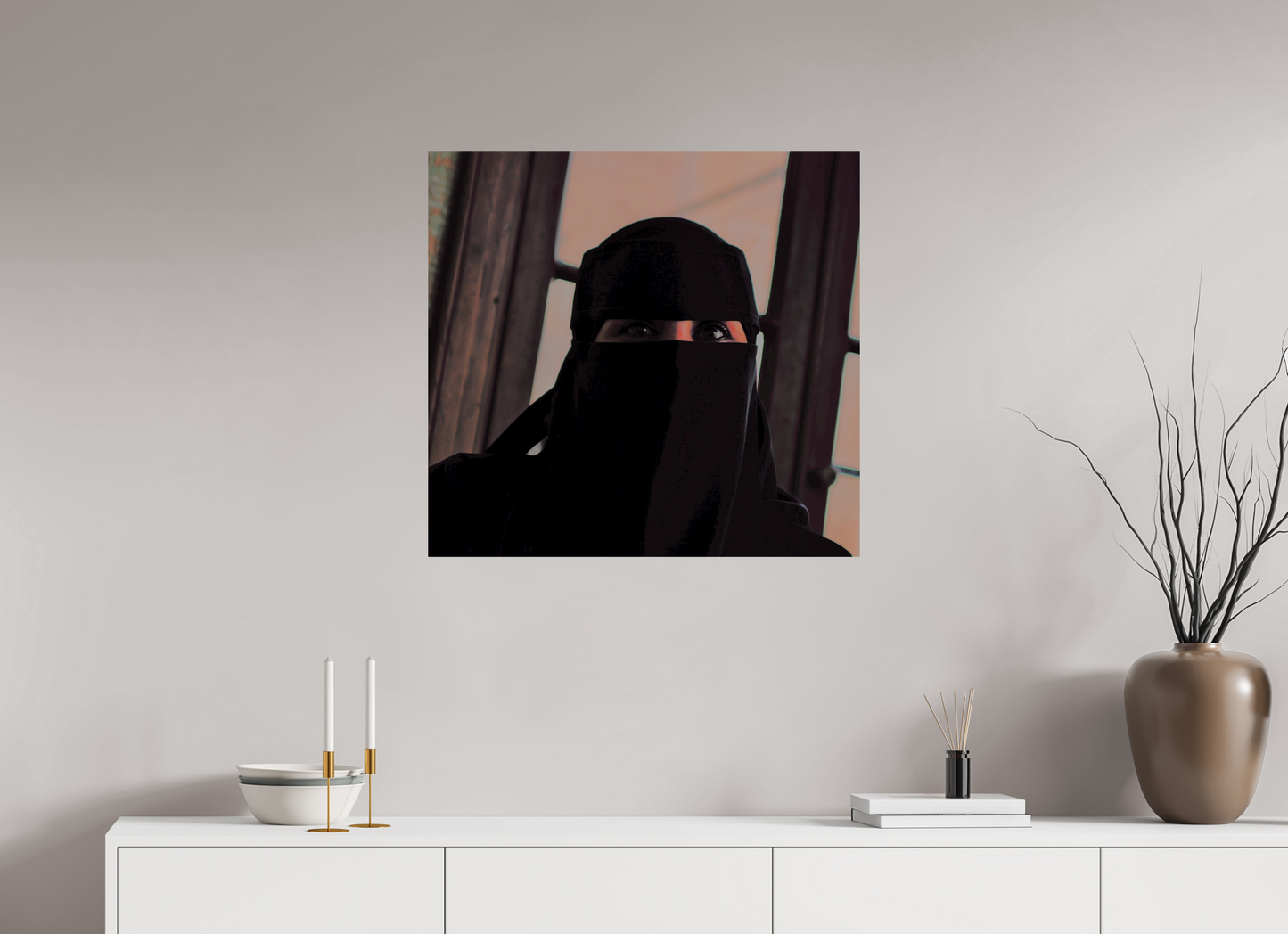 Raising the veil (Jordan, Salt)
