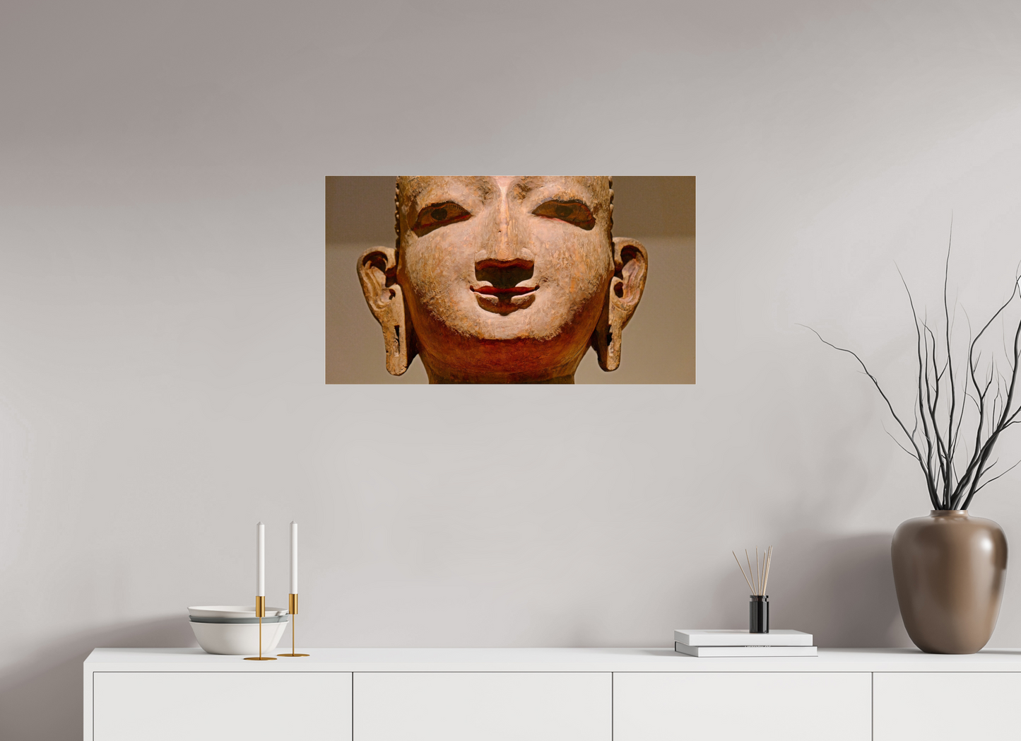 80 x 45 cm, Impression brillante fine art sur alu dibond (prête à être accrochée) Sukhothaï (France, Paris)