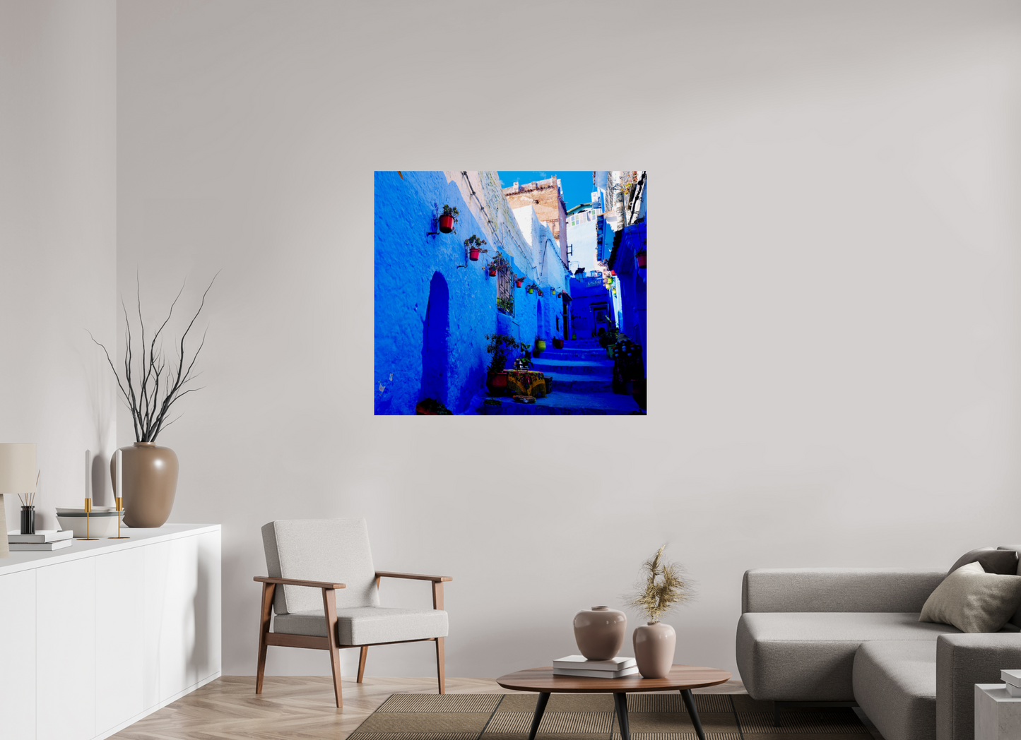 Blue Labyrinth (Morocco, Chechaouen)