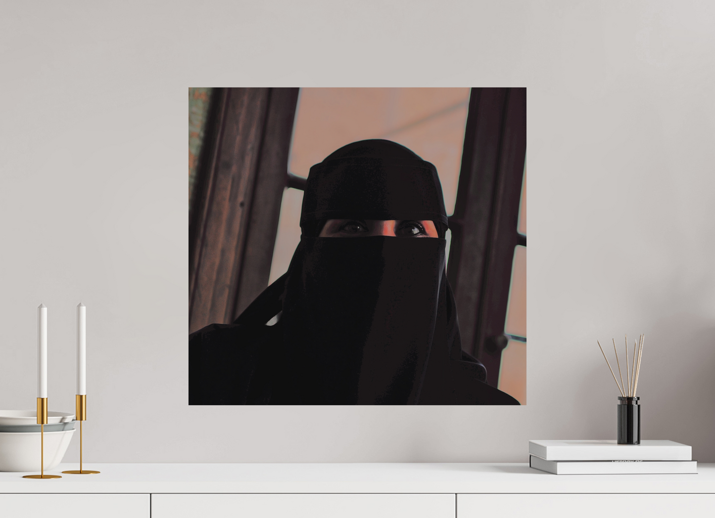Raising the veil (Jordan, Salt)