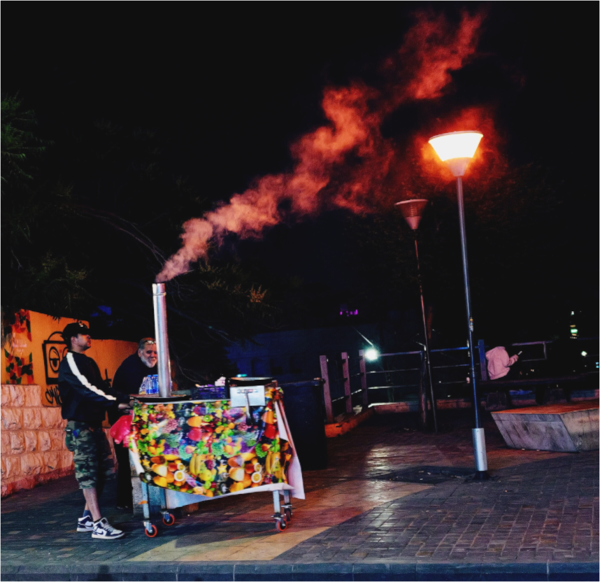 Urban heat (Jordan, Amman)