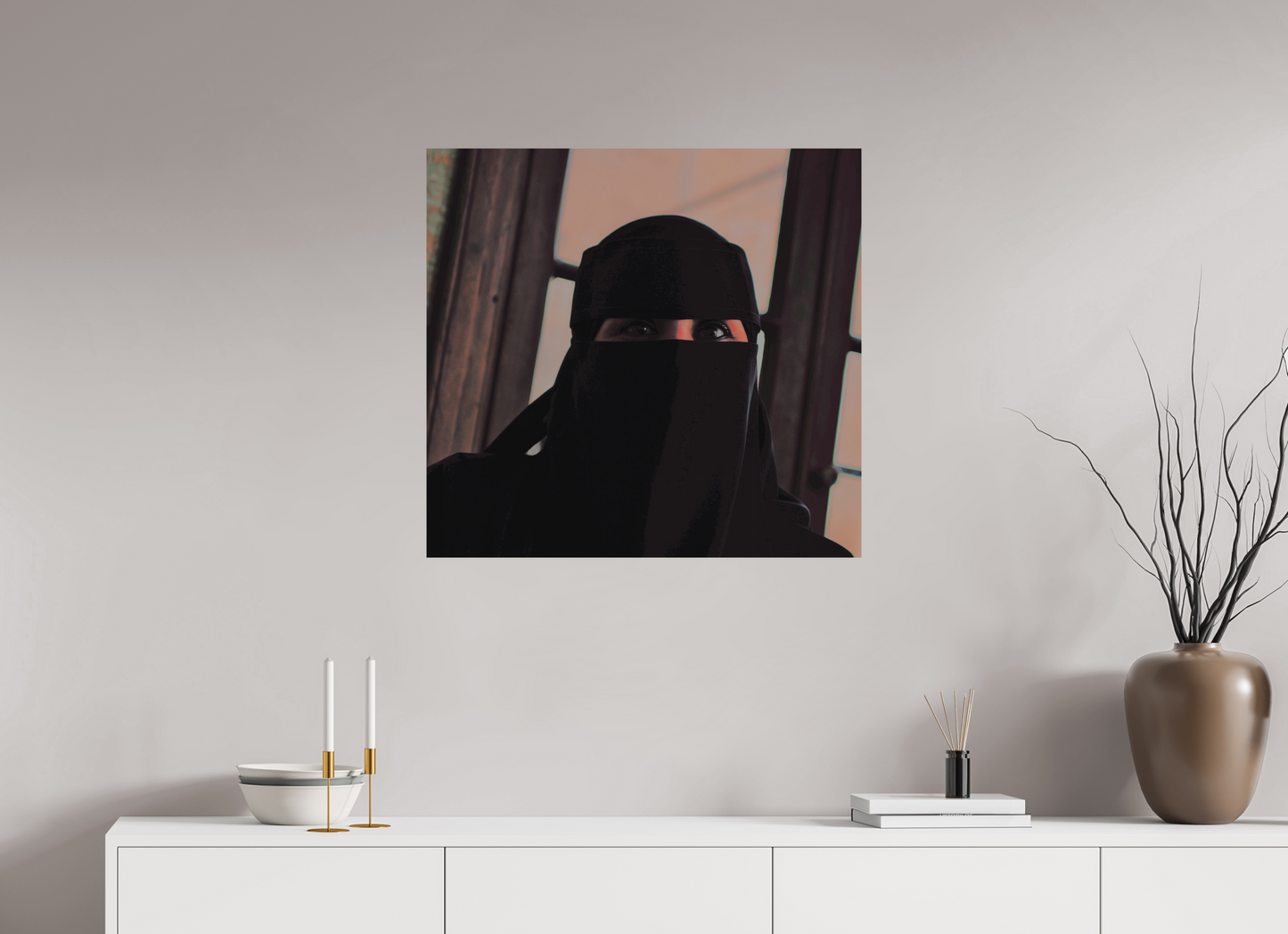 Raising the veil (Jordan, Salt)