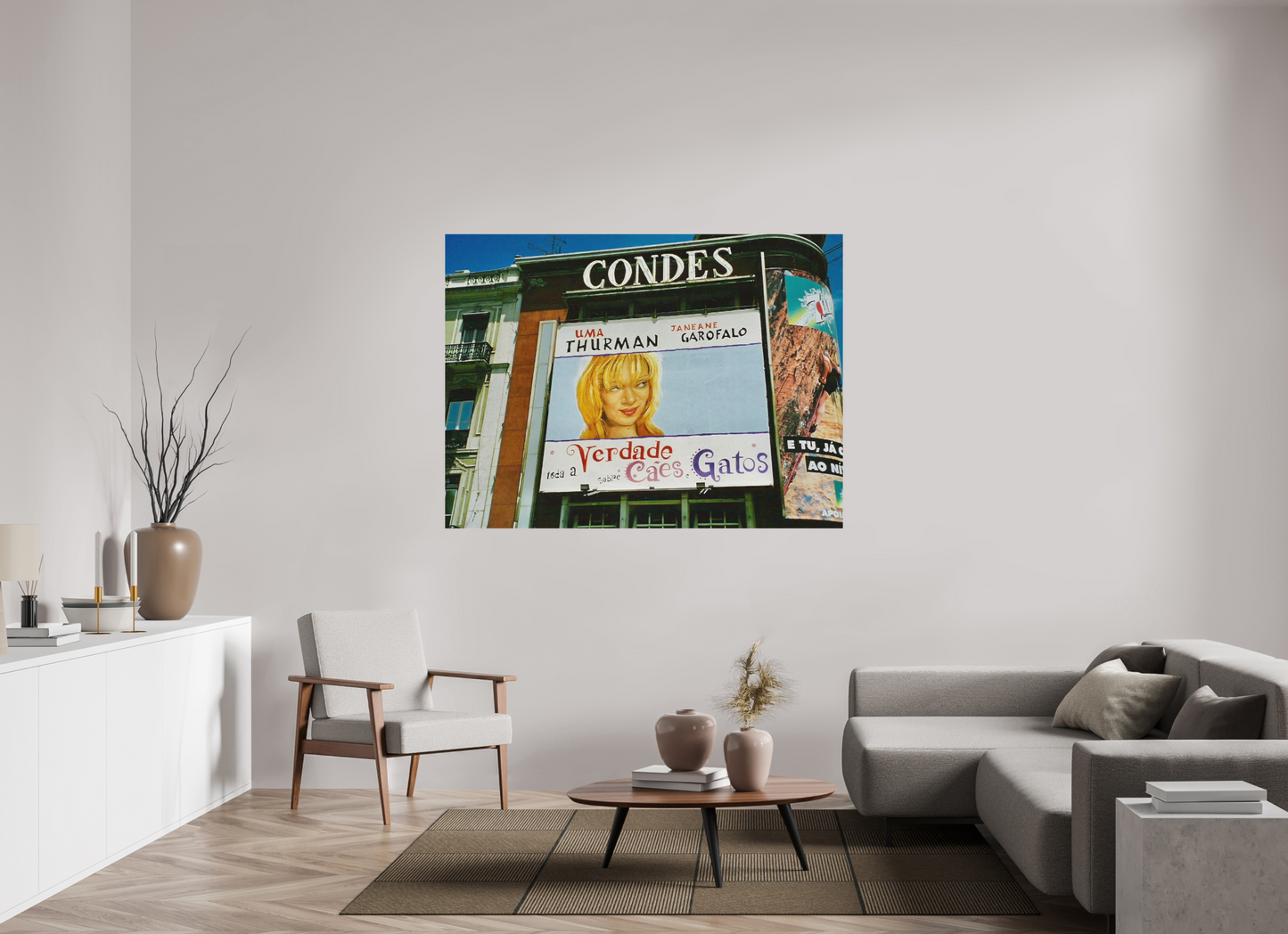 162,2 x 120 cm, Impression mate fine art sur alu dibond (prête à être accrochée) Uma (Portugal, Lisbonne)